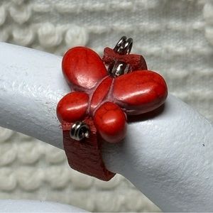 Handmade Leather Ring